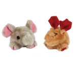 Zoobilee Squatters 2'li Peluş Sesli Köpek Oyuncağı (Geyik/Fil)) 0353595 - Görsel 2