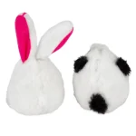 Zoobilee Squatters 2'li Peluş Sesli Köpek Oyuncağı (Tavşan/Panda) 0353596 - Görsel 3