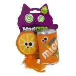 Mad Cat Orange Mice Soda Kedi Otlu ve Matatabili 2'li Kedi Oyuncağı 16582