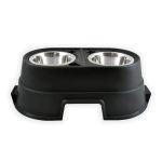 Pet Zone OurPets Yükseltilmiş 2 x 1 lt Mama ve Su Kabı (Yükseklik 20 cm) 2020010408