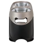 Petmate Easy Reach Yükseltilmiş Mama Su Kabı XL Boy (2 x 3lt) 23479 - Görsel 3