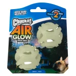 Chuckit! Max Glow Air Fetch Gece Parlayan 2'li Köpek Oyun Topu (Küçük Boy) 36188
