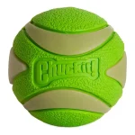 Chuckit! Max Glow Ultra Squeaker Gece Parlayan Sesli Köpek Oyun Topu 43142 - Görsel 2