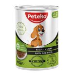 12 Adet Peteko Parça Kuzulu Yavru Köpek Konservesi 400 g
