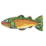 Fat Cat Yankers Dayanıklı Kanvas Kumaştan Sesli Köpek Oyuncağı (Balık) 660084