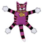 Fat Cat Scaries Dayanıklı Kanvas Kumaştan Sesli Köpek Oyuncağı 660104