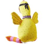 Fat Cat Barnyard Bullies Sesli Dayanıklı Kanvas Kumaş Tavuk Köpek Oyuncağı 660164 - Görsel 3