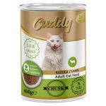 12 Adet Cuddy Parça Kuzu Etli Yetişkin Kedi Konservesi 400 g