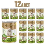 12 Adet Cuddy Kıyma Kuzu Etli Yetişkin Kedi Konservesi 400 g - Görsel 2