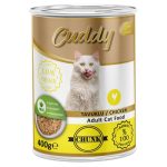 12 Adet Cuddy Parça Tavuk Etli Yetişkin Kedi Konservesi 400 g