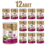 12 Adet Cuddy Parça Biftek Etli Yetişkin Kedi Konservesi 400 g - Görsel 2
