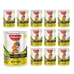 12 Adet Peteko Parça Tavuklu Yavru Köpek Konservesi 400 g - Görsel 2