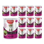 12 Adet Peteko Parça Biftekli Yetişkin Kedi Konservesi 400 g - Görsel 2